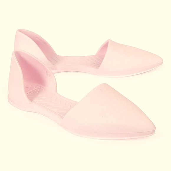 Women’s NATIVE Audrey light pink flats- Size 10 - Picture 1 of 8